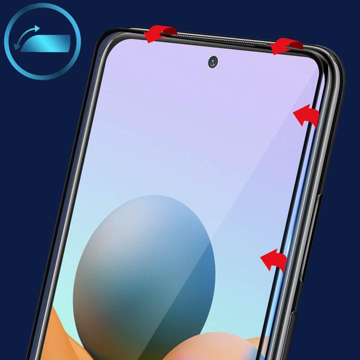 Actual product image Avizar Display protection film, case friendly protection (1 Piece, Xiaomi Redmi Note 10S)