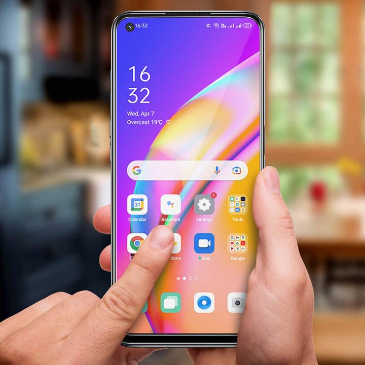 Produktbild Avizar Kristallklare Folie, Glas-Displayschutz (1 Stück, Oppo A94 5G)