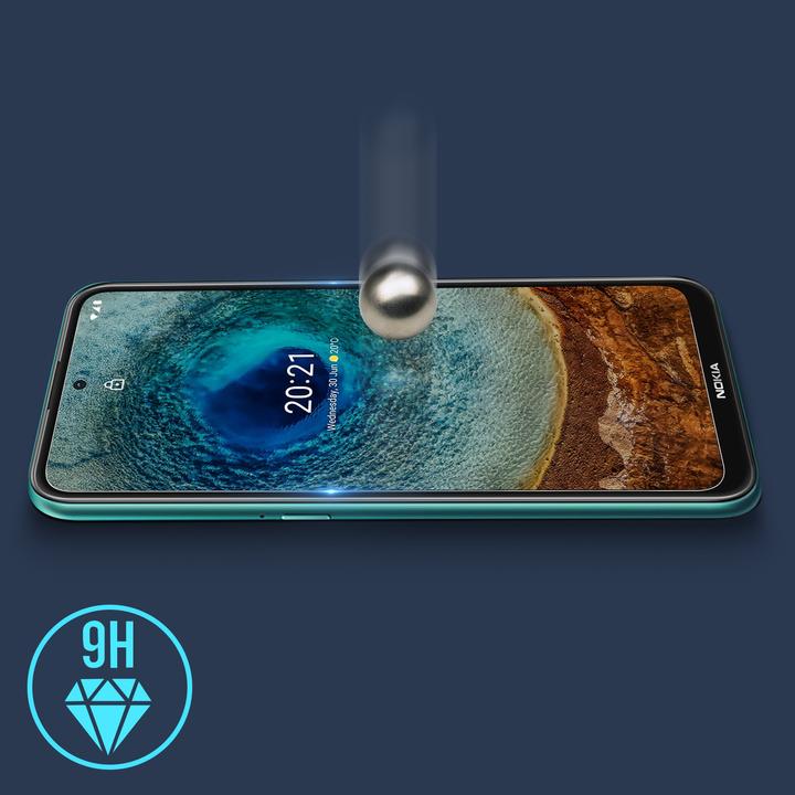Actual product image Avizar Crystal clear film, glass screen protector (1 Piece, Nokia X20)