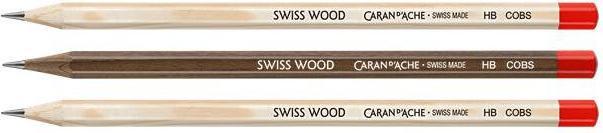 Image du produit Caran d'Ache Swiss Wood Geschenkset (HB, 3 x)