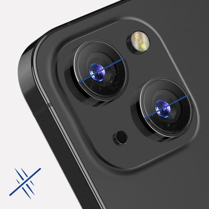 Actual product image 3MK Camera protection glass, camera glass (1 Piece, Apple iPhone 13 mini)