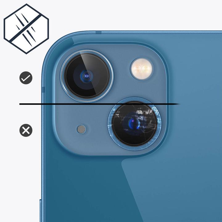 Produktbild Avizar Schutzfolie, Rückkamera Folie, Kameraschutz (1 Stück, Apple iPhone 13 mini)