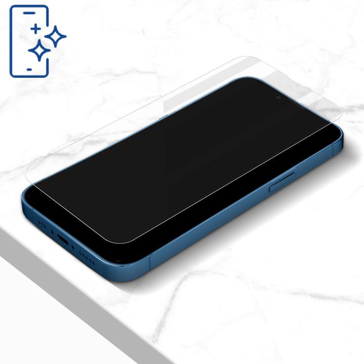 Actual product image 3MK SilverProtection+ screen protector, screen protector film (1 Piece, Apple iPhone 13 mini)