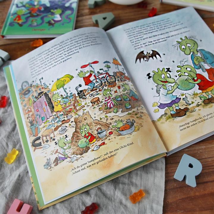 Produktbild Die Olchis. Das krötige Familien-Bilderbuch (Deutsch, Erhard Dietl, 2023)