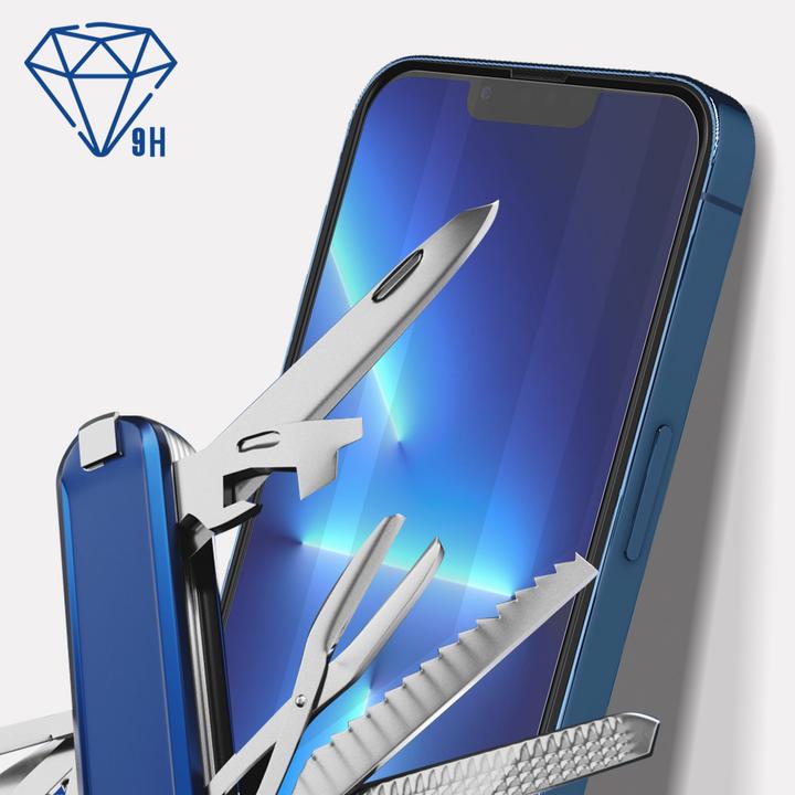 Produktbild 3MK Hardglass Max Bildschirmschutz (1 Stück, Apple iPhone 13, Apple iPhone 13 Pro)