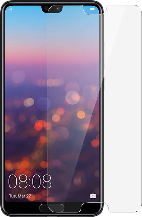 Actual product image Avizar Crystal clear film, glass screen protector (1 Piece, Huawei P20)