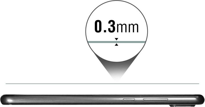 Actual product image Avizar Crystal clear film, glass screen protector (1 Piece, Huawei P20)