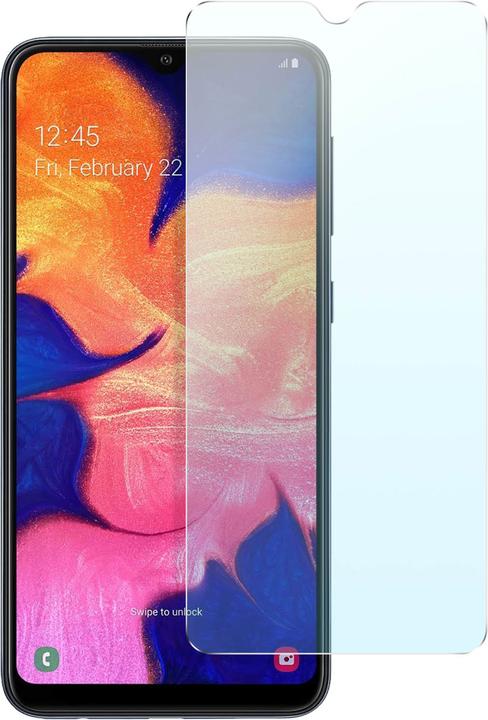 Actual product image Avizar Crystal clear film, glass screen protector (1 Piece, Samsung Galaxy A10)