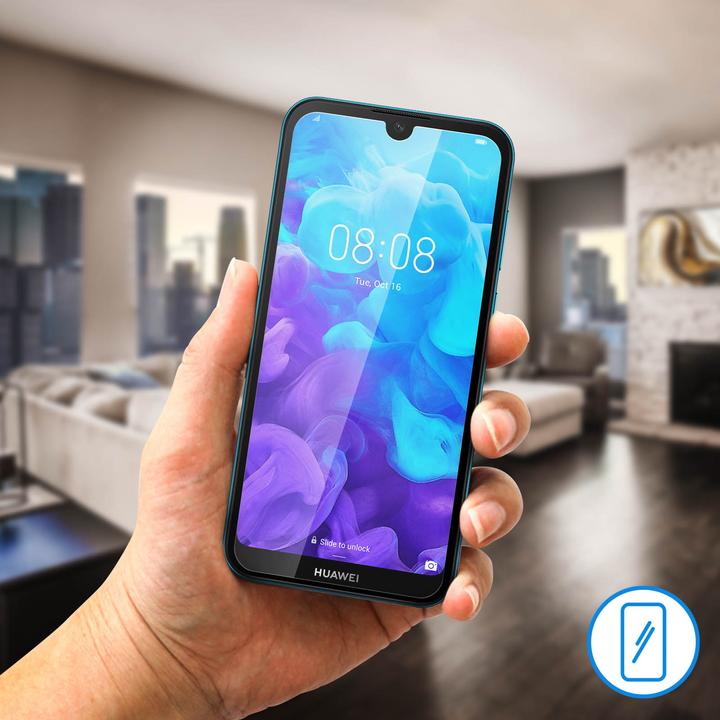 Produktbild Avizar Kristallklare Folie, Glas-Displayschutz (1 Stück, Honor 8s)