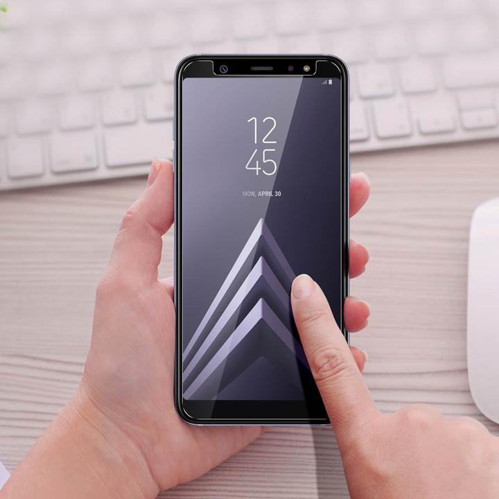 Produktbild Avizar Kristallklare Folie, Glas-Displayschutz (1 Stück, Samsung Galaxy A6+)