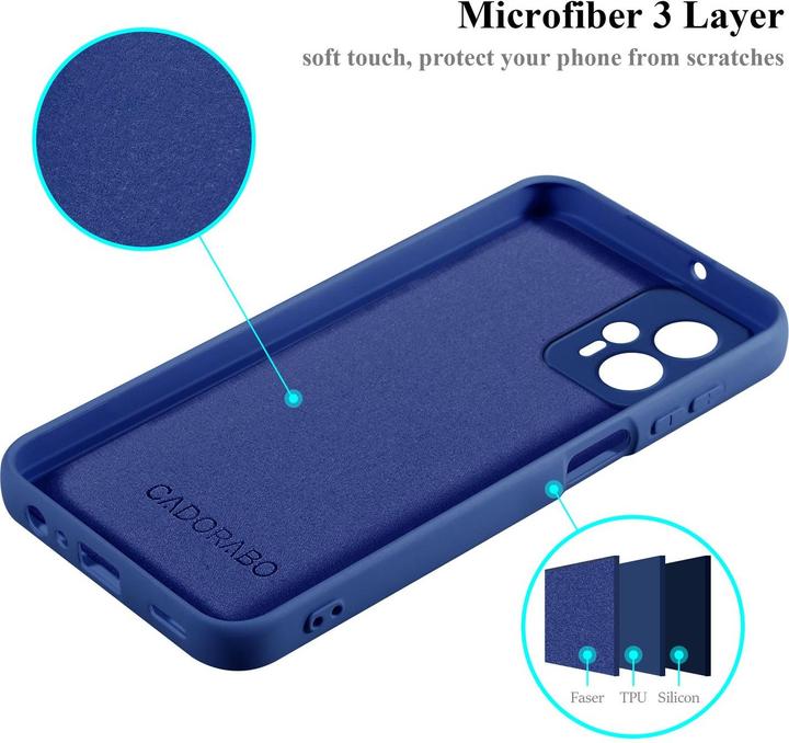 Produktbild Cadorabo Hülle für Motorola Moto G13 / G23 TPU im Liquid Schutz Silikon Design (Motorola Moto G23, Motorola Moto G13)