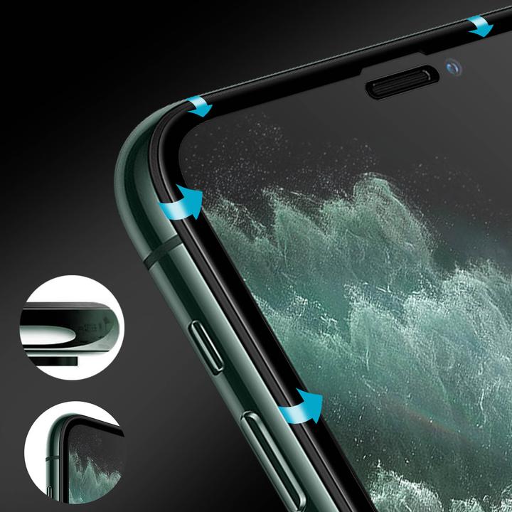 Actual product image 3MK Hardglass Max screen protector (1 Piece, Apple iPhone 11 Pro)