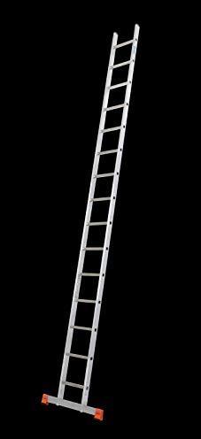 Produktbild Krause Anlegeleiter SIBILO 15 Sprossen ALU (Anlegeleiter, 440 cm)