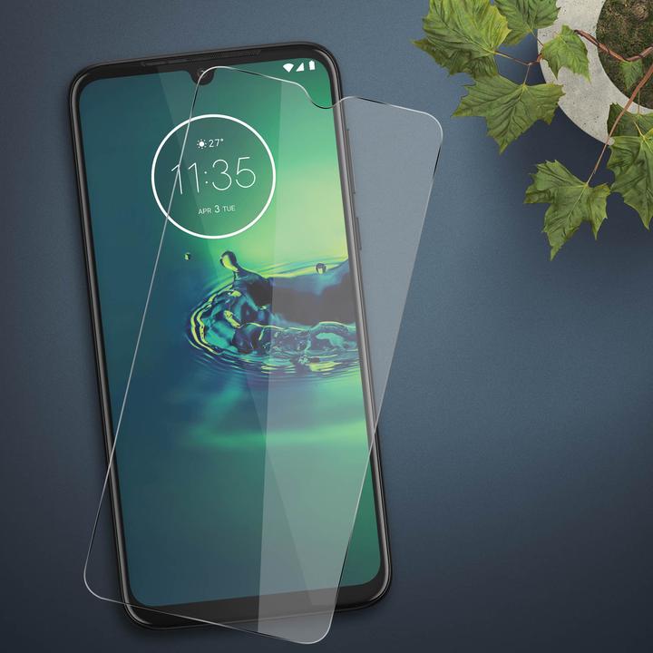 Produktbild Avizar Kristallklare Folie, Glas-Displayschutz (1 Stück, Motorola Moto G8 Plus)
