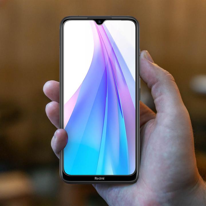 Actual product image Avizar Crystal clear film, glass screen protector (1 Piece, Xiaomi Redmi Note 8T)
