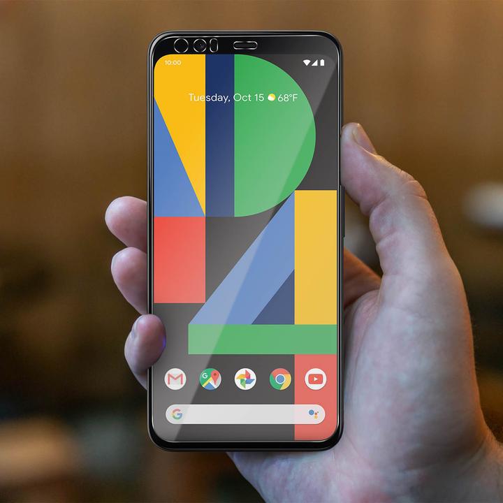 Actual product image Avizar Crystal clear film, glass screen protector (1 Piece, Google Pixel 4 XL)