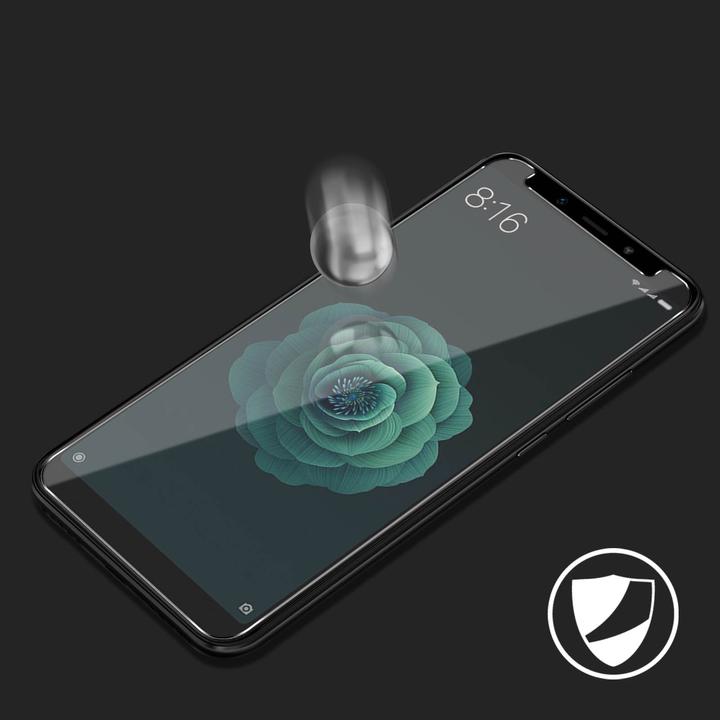 Actual product image Avizar Crystal clear film, glass screen protector (1 Piece, Mi A2)