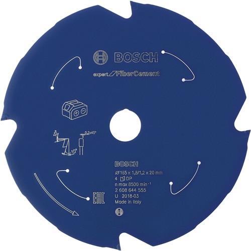 Productafbeelding Bosch Professional Zubehör Cirkelzaagblad Expert voor vezelcement, 190 x 1,8/1,2 x 30, 4 tanden
