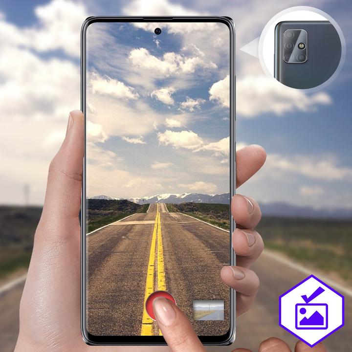 Image du produit Avizar Film de protection, film pour caméra arrière, protection pour caméra (1 pièce(s), Samsung Galaxy A71)