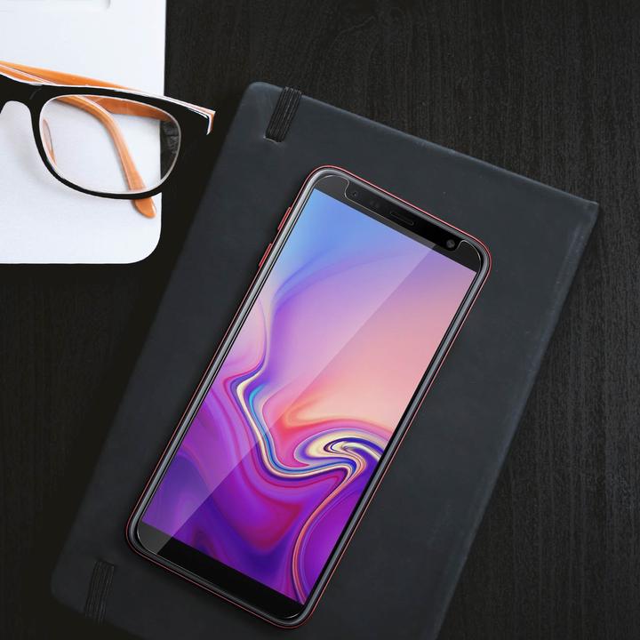 Produktbild Avizar Kristallklare Folie, Glas-Displayschutz (1 Stück, Samsung Galaxy J6+)