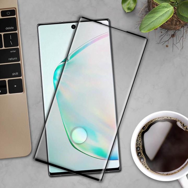 Produktbild Avizar Displayschutzfolie, Case friendly Schutz (1 Stück, Samsung Galaxy Note 10+)