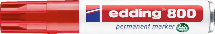 Actual product image Edding Permanent Marker 800 (Red, 12 mm, 1 x)