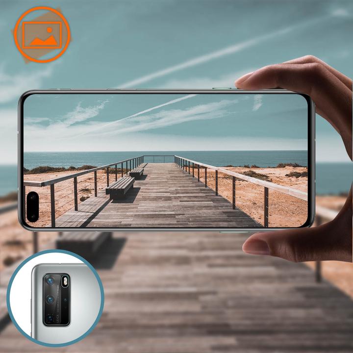 Actual product image Avizar Protective film, rear camera film, camera protection (1 Piece, Huawei P40 Pro)