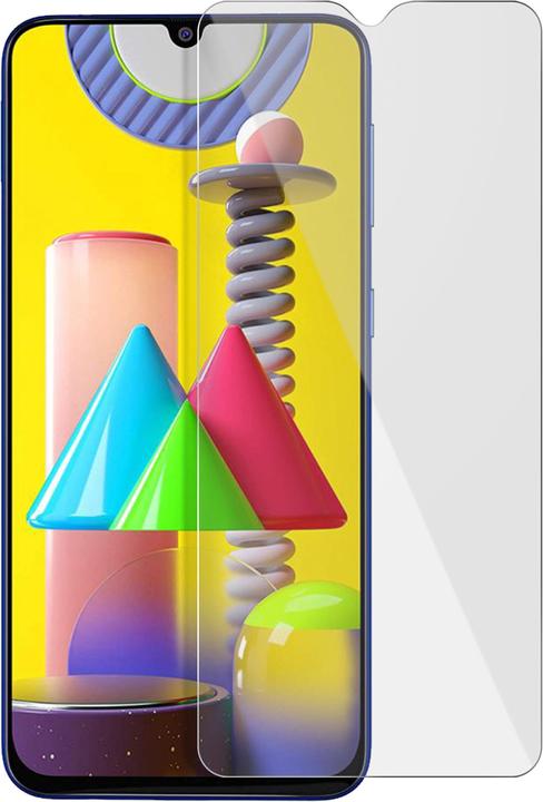 Actual product image Avizar Crystal clear film, glass screen protector (1 Piece, Samsung Galaxy M30s)