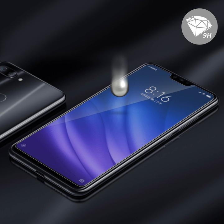 Actual product image Avizar Crystal clear film, glass screen protector (1 Piece, Mi 8 Lite)
