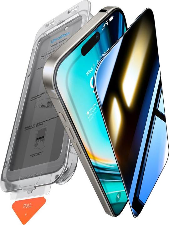 Torras Master privacy installeren (1 Stuk, Apple iPhone 16)