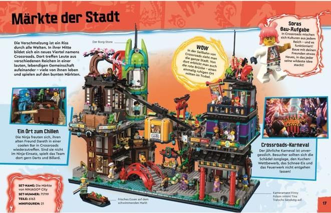 Image du produit LEGO® NINJAGO® Aufstieg der Drachen Der ultimative Ninja-Guide (Allemand, Shari charge, 2024)