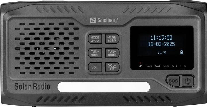 Actual product image Sandberg Survivor DAB radio ALLin1 4500 (DAB+, FM, Bluetooth)