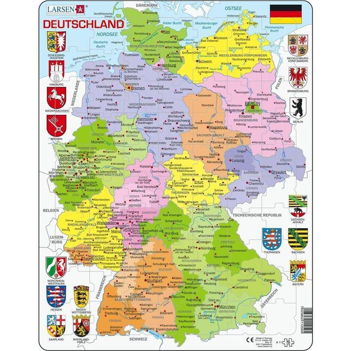 Actual product image Larsen Germany Political (70 pieces)