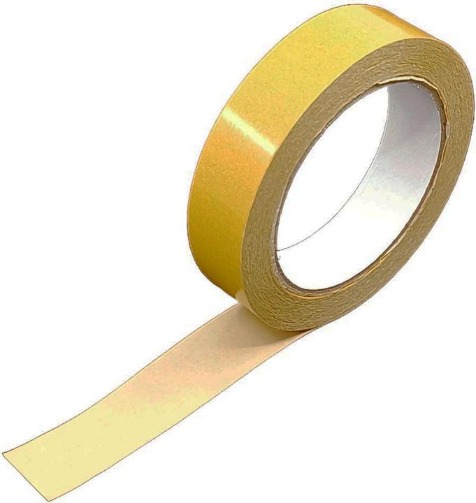 Image du produit tesa Ruban adhésif double-face Bandfix, lisse, papier protecteur brun, 15mm×50m (15 mm)