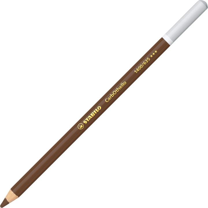Actual product image STABILO Pastel crayon - CarbOthello - single pencil - bister (Bister, 1 x)