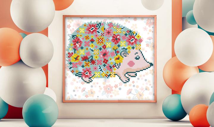Produktbild Diamond Dotz Original Diamond Painting Set "Blossom" 25 x 23 cm, 3688 Diamant Mosaiksteine, Kreat