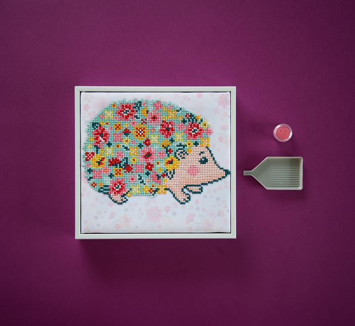 Produktbild Diamond Dotz Original Diamond Painting Set "Blossom" 25 x 23 cm, 3688 Diamant Mosaiksteine, Kreat