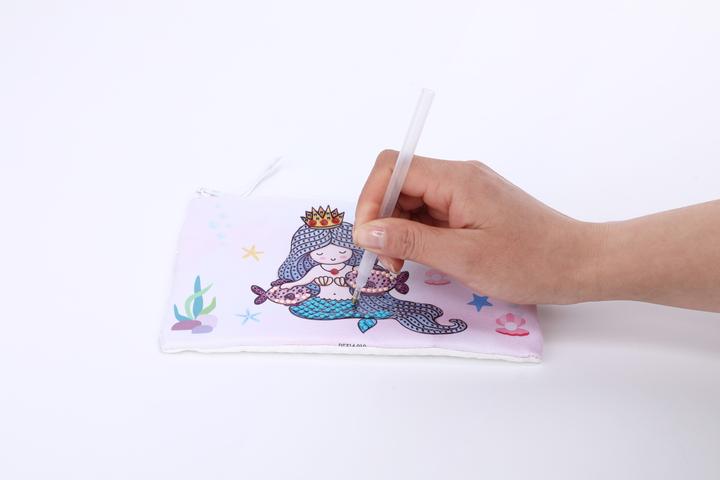 Produktbild Diamond Dotz DOTZIES® Original Diamond Painting Mäppchen „Mer Princess“ 21,5 x 14 cm, DIY Kreativset mit Diamant