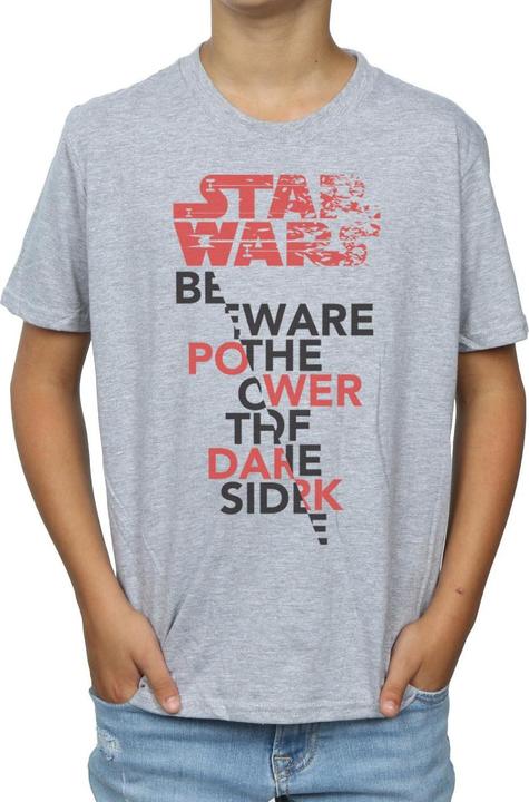 Image du produit Star Wars - T-shirt THE LAST JEDI POWER OF THE DARK SIDE - Garçon (128)