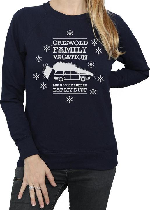 Immagine prodotto National Lampoon´s Vacation National Lampoon's Christmas Vacation Eat My Dust Felpa Donna (M)