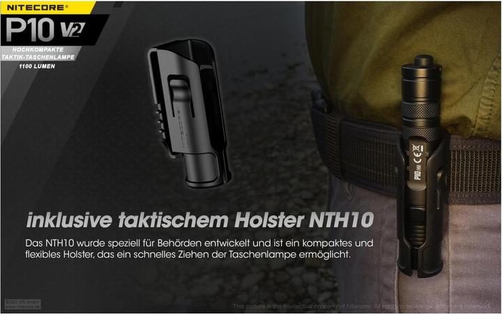 Image du produit Nitecore P10 V2 (14.90 cm, 1100 lm)
