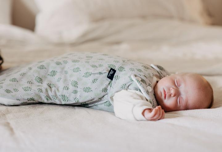 Actual product image Alvi Baby all year sleeping bag Drifting Leaves 3-piece Gr. 68/74 (74 cm)