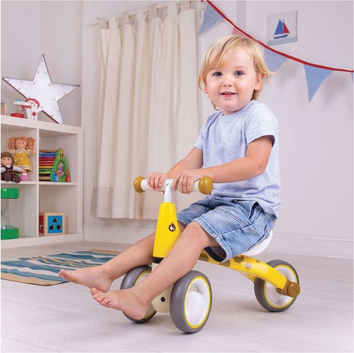 Actual product image Bigjigs Diditrike giraffe balance bike