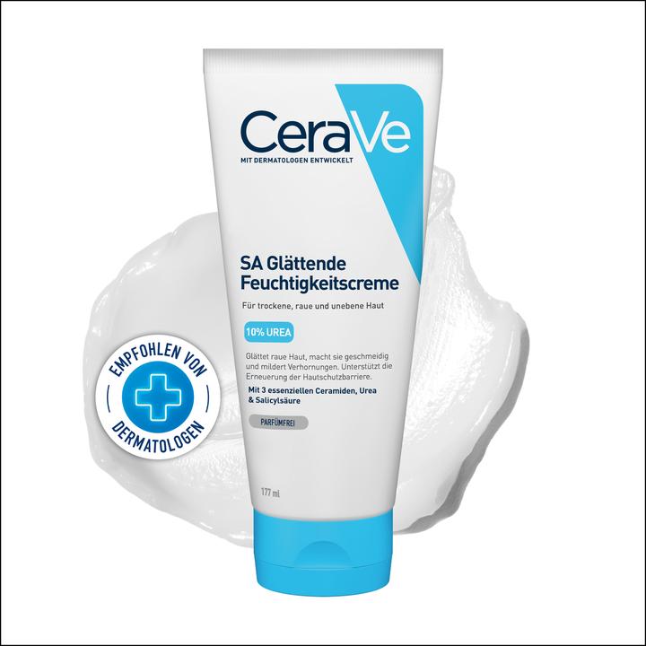 Image du produit CeraVe SA Crème Anti-rugosités (Crème pour le corps, 177 ml)