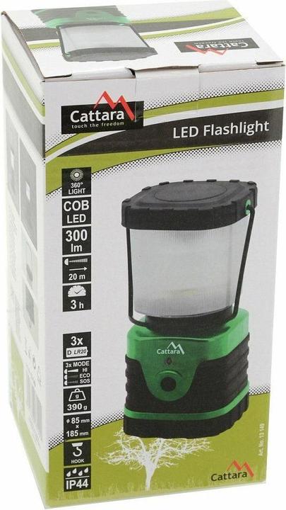 Actual product image Cattara Lamp LED 300lm CAMPING
