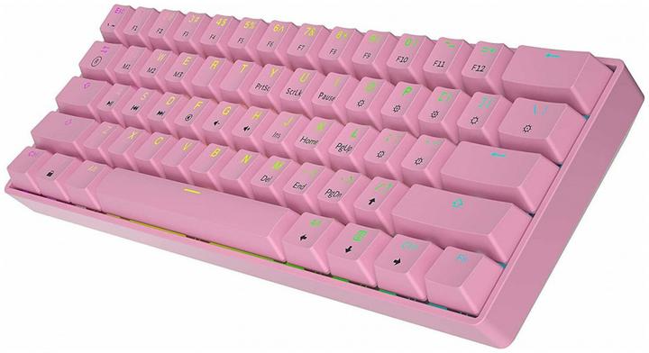 Image du produit HK Gaming GK61 US OPT rose/rouge (DE, Filaire)