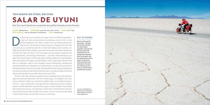 Actual product image National Geographic Die 100 ultimativen Radtouren der Welt (German, Kate Courtney, Roff Smith, 2024)