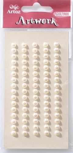 Image du produit Artoz Autocollants à motifs Perle 5 mm, 1 feuille