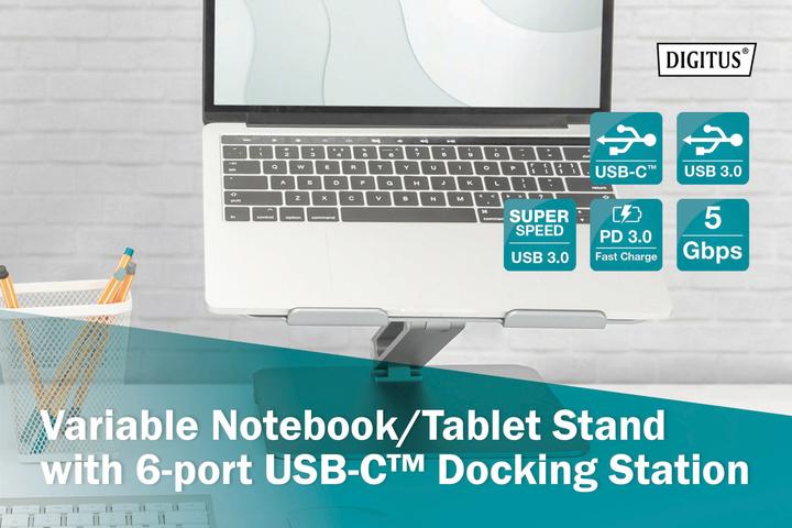 Produktbild Digitus DA-90429 (USB-C, 6 Ports)
