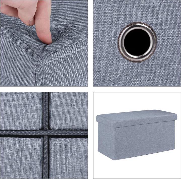 Actual product image Relaxdays bench (76 cm)